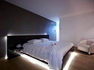 Postel nebo postele na pokoji v ubytování B&B Aquabello