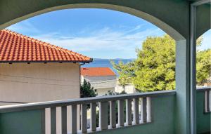 Balkón nebo terasa v ubytování Stunning Apartment In Duce With Wifi