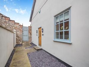 Bygningen som feriehuset ligger i