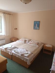 En eller flere senge i et værelse på Horský Hotel Magura