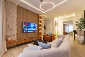 Et tv og/eller underholdning på Loft district