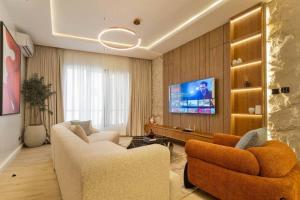 Et tv og/eller underholdning på Loft district