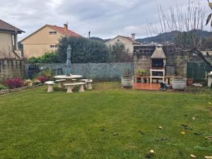 En have udenfor Villa Maritxu