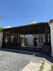 Bygningen som feriehuset ligger i