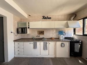 Køkken eller tekøkken på Mi lugar en San Rafael