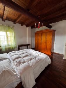 Postel nebo postele na pokoji v ubytování A 5 min da Bassano Camera con Bagno Privato e Area Fitness