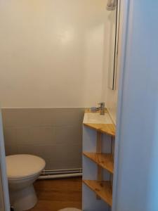 Et badeværelse på Tranquillitée