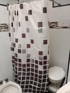 Phòng tắm tại Depto