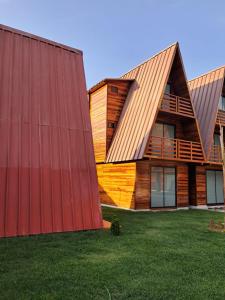 Bygningen som lodgen ligger i