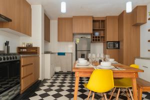 Køkken eller tekøkken på Casa colonial en el centro histórico