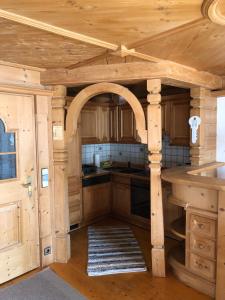 Kuchyň nebo kuchyňský kout v ubytování Hotel Sonnleiten