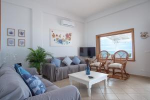 Et tv og/eller underholdning på Le Sorelle Villa sul mare