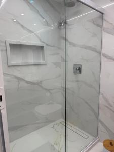 Koupelna v ubytování Sol Vitória Marina