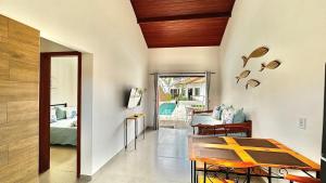 Et tv og/eller underholdning på Alto Loft Geribá