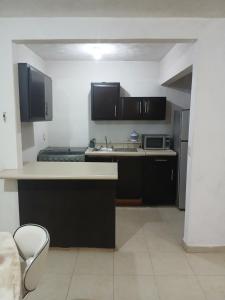 Kuchyň nebo kuchyňský kout v ubytování Marina Diamante First