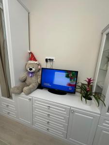 Et tv og/eller underholdning på Apartament ultracentru