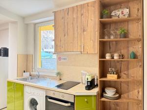 Nhà bếp/bếp nhỏ tại Center Apartments The Quiet Luxury 1