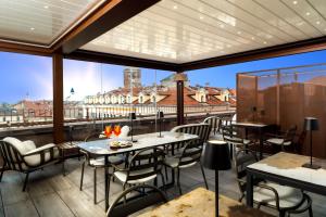 Balkón nebo terasa v ubytování Best Western Plus Royal Superga Hotel