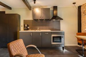 Nhà bếp/bếp nhỏ tại De Kasteelboerderij