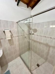 Et badeværelse på Casa acogedora