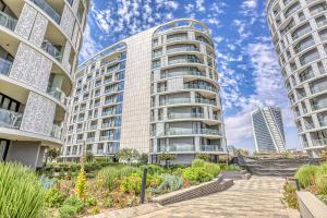 Bygningen som lejlighedshotellet ligger i