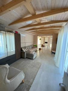 Posezení v ubytování Modern holiday home