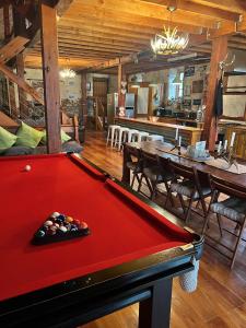 Billardbord på Butterworth Mill