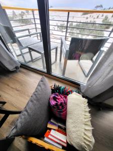 Posezení v ubytování HUUT