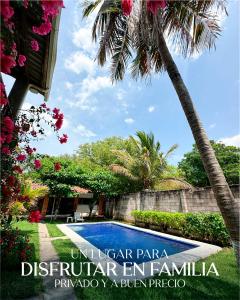 Swimmingpoolen hos eller tæt på Casa Aquetzalli