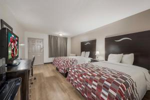 TV/trung tâm giải trí tại Red Roof Inn College Station