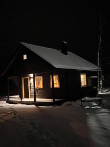 Wilderness cottage 6 people om vinteren