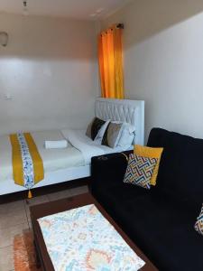 Posezení v ubytování Executive Express Stay