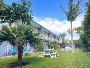 Κήπος έξω από το Mount Eden Motel