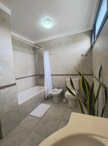 Et badeværelse på Departamento Neuquén Amoblado Premium 2-3-4 personas + 13 billeder