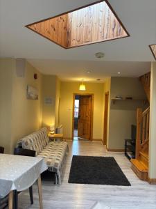 Et opholdsområde på The Nest on The Octagon