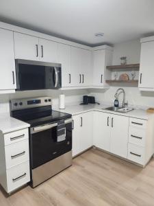 Køkken eller tekøkken på Oasis Haven