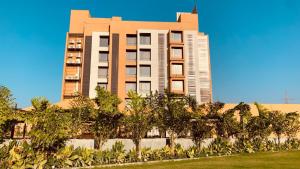 Bygningen som hotellet ligger i