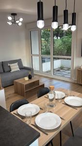 Khu vực ghế ngồi tại Appartement neuf avec parking