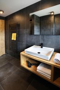 Phòng tắm tại Apartmány Horizont +104 ảnh