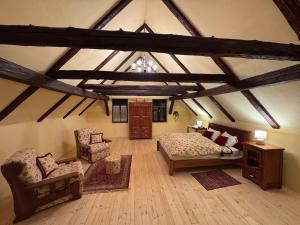 Et opholdsområde på Kozler Estate