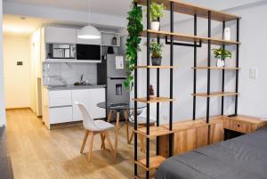 Køkken eller tekøkken på Exclusivo Loft - Natrual - Centro