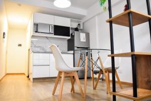 Køkken eller tekøkken på Exclusivo Loft - Natrual - Centro