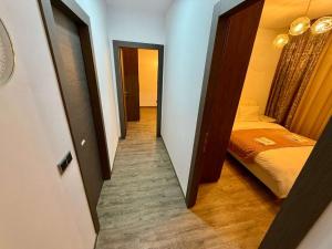 En eller flere senge i et værelse på Gorgeous Luxury apartment by Managr