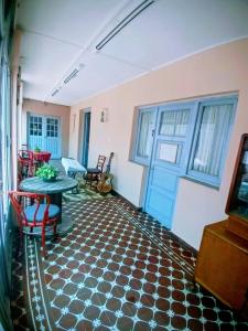 Χώρος καθιστικού στο La Casona Hostel CUENTA OFICIAL