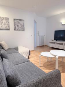 Телевизор и/или развлекательный центр в Apartment D&D Spessart