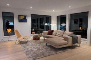 Et opholdsområde på North Estate Nyholmen - luxury apartment