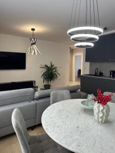 Et opholdsområde på Apartman Toma