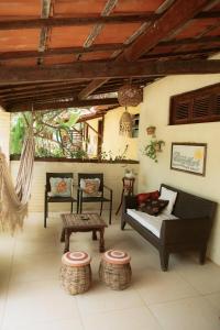 O zonă de relaxare la Pousada Doromari