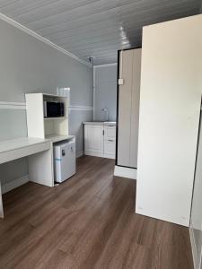 Køkken eller tekøkken på Residencial Manhattan