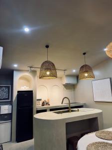 Køkken eller tekøkken på Arko Villa